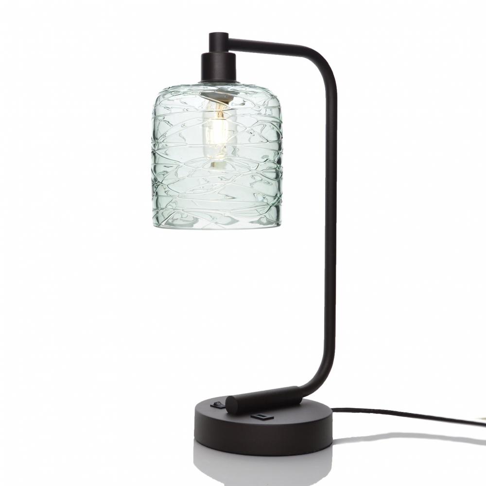 603 Spun: Table Lamp - Eco Clear / Dark Bronze