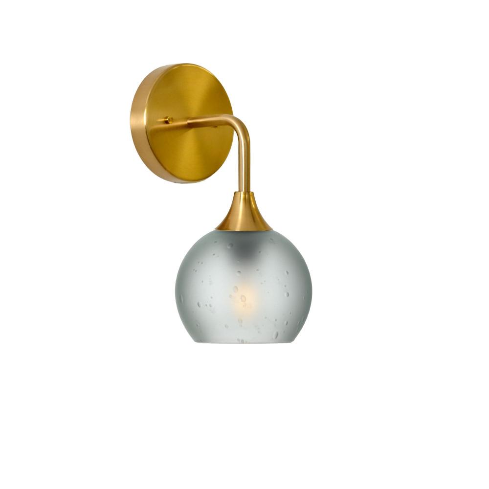 763 Celestial: Wall Sconce - Eco Clear / Polished Brass