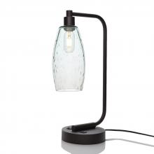 Bicycle Glass X1-147LUNCLR-LMP01-DBZ-XX-04W - 147 Lunar: Table Lamp - Eco Clear / Dark Bronze