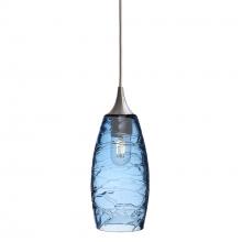 Bicycle Glass X1-147SPNSTB-PEN01-BNI-X4-04W - 147 Spun: Single Pendant Light