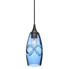 Bicycle Glass X1-147SWLSTB-PEN01-BNZ-X4-04W - 147 Swell: Single Pendant Light