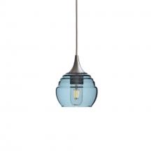 Bicycle Glass X1-301LUCGRA-PEN01-BNI-X4-04W - 301 Lucent: Single Pendant Light