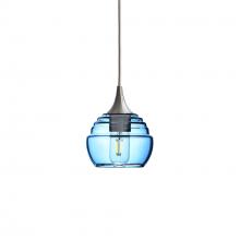 Bicycle Glass X1-301LUCSTB-PEN01-BNI-X4-04W - 301 Lucent: Single Pendant Light