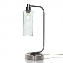 Bicycle Glass X1-513LUNCLR-LMP01-BNI-XX-04W - 513 Lunar: Table Lamp - Eco Clear / Brushed Nickel