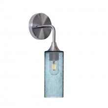 Bicycle Glass X1-513LUNGRA-SCN01-BNI-XX-04W - 513 Lunar: Wall Sconce - Slate Gray / Brushed Nickel