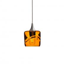 Bicycle Glass X1-601SWLAMB-PEN01-BNI-X4-04W - 601 Swell: Single Pendant Light