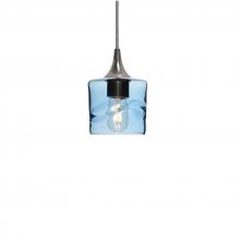 Bicycle Glass X1-601SWLSTB-PEN01-BNI-X4-04W - 601 Swell: Single Pendant Light