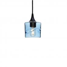 Bicycle Glass X1-601SWLSTB-PEN01-BLK-X4-04W - 601 Swell: Single Pendant Light