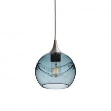 Bicycle Glass X1-767SWLGRA-PEN01-BNI-X4-04W - 767 Swell: Single Pendant Light