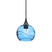 Bicycle Glass X1-767SWLSTB-PEN01-BNZ-X4-04W - 767 Swell: Single Pendant Light