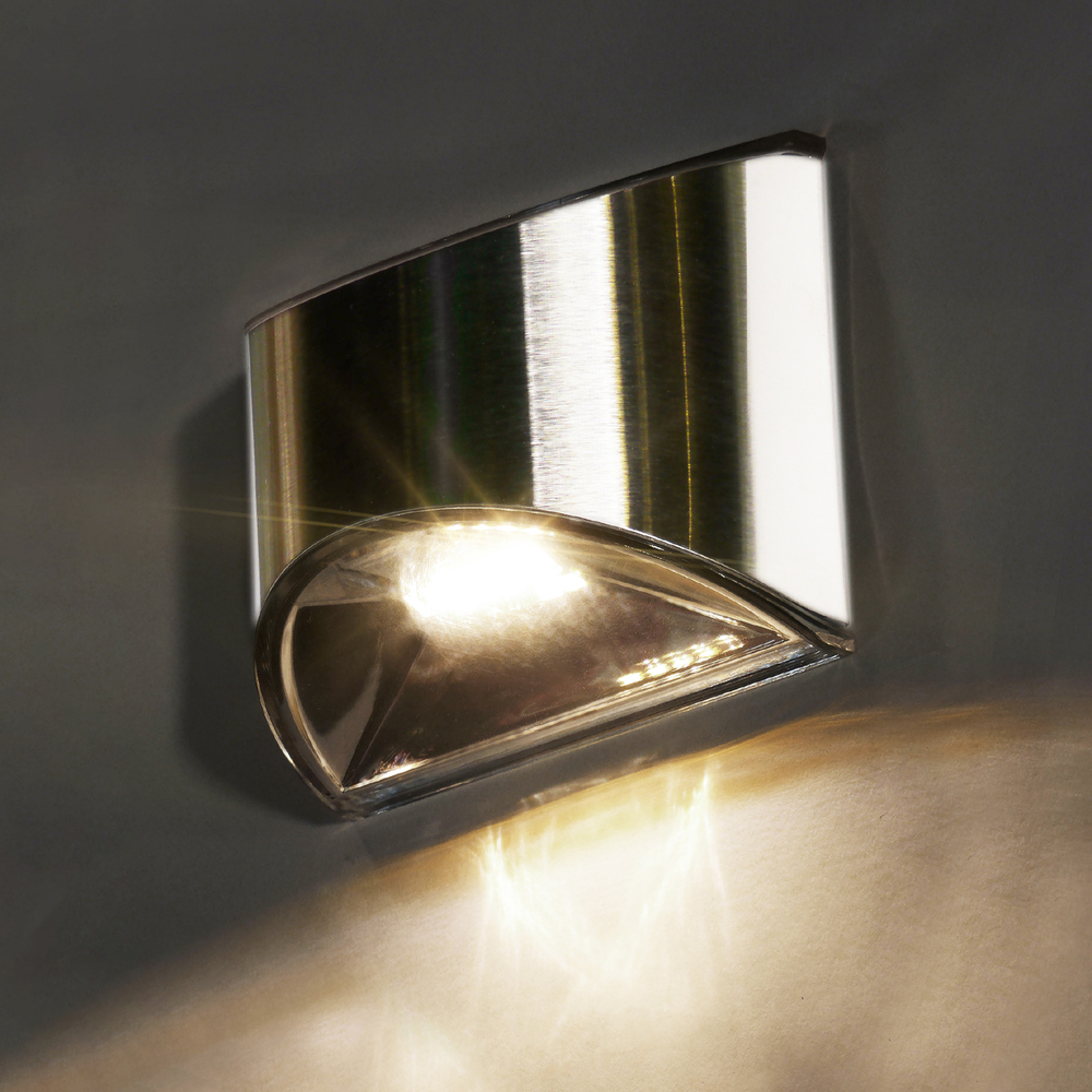 Classy Caps Stainless Steel Deck & Wall Light