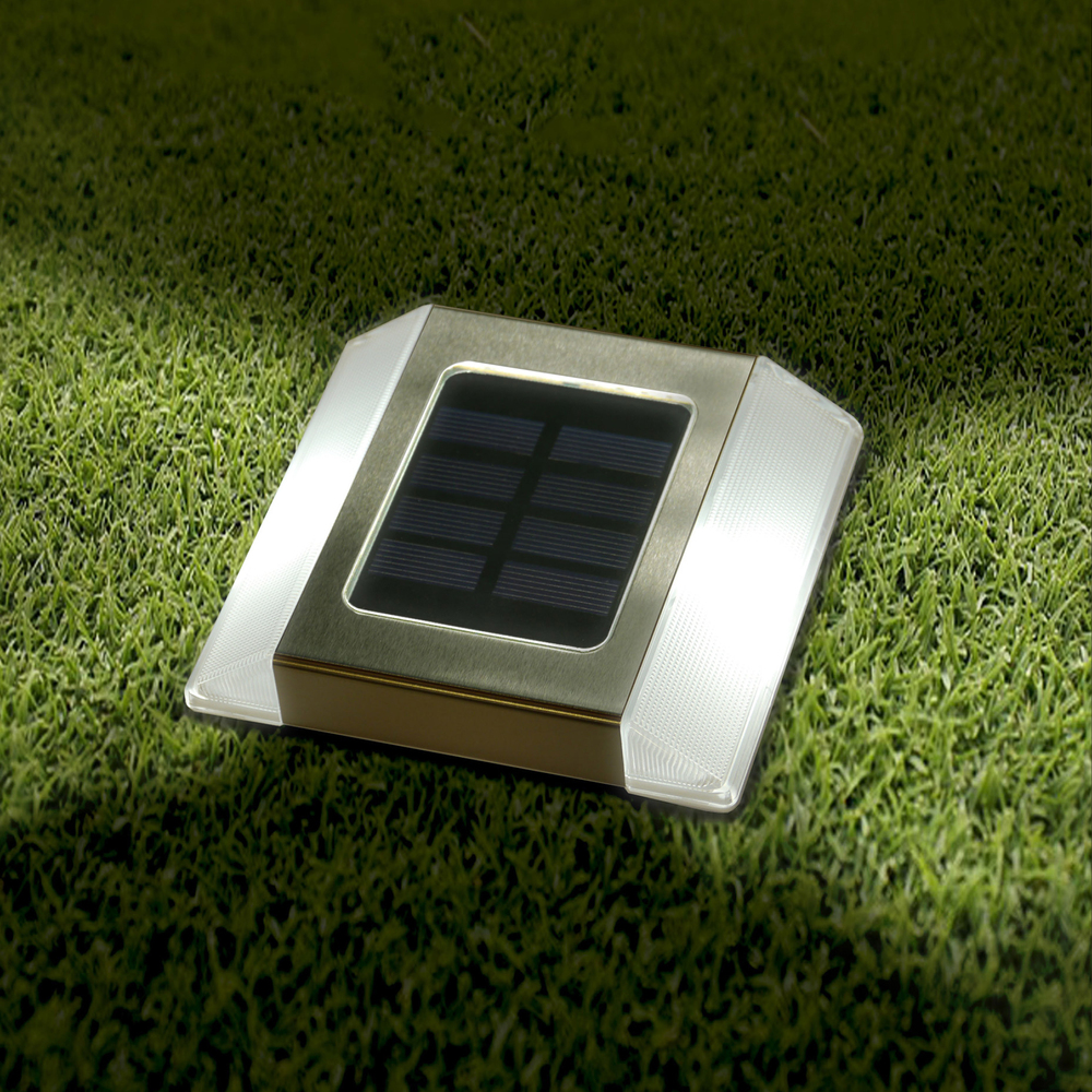 Classy Caps Stainless Steel Solar Path Light