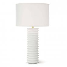 Regina Andrew CA 13-1482WT - Nabu Metal Column Table Lamp (White)