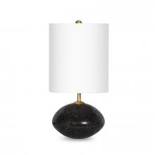 Regina Andrew CA 13-1631 - Nyx Travertine Mini Lamp (Black)