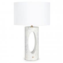 Regina Andrew CA 13-1637WT - Portia Marble Table Lamp (White)