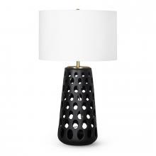 Regina Andrew CA 13-1641BLK - Kelvin Ceramic Table Lamp (Black)