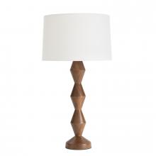 Regina Andrew CA 13-1671 - Crew Walnut Buffet Lamp (Natural Linen Shade)