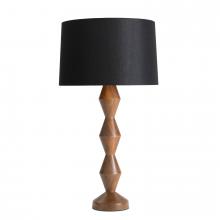 Regina Andrew CA 13-1678 - Crew Walnut Buffet Lamp (Black Shade)