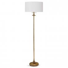 Regina Andrew CA 14-1015 - Regina Andrew Clove Stem Floor Lamp (Antique Gold Leaf)