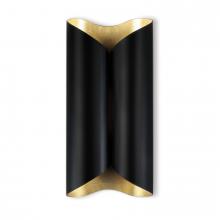 Regina Andrew CA 15-1154BLK - Coil Metal Sconce Large (Black and Gold)