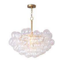 Regina Andrew CA 16-1044NB - Bubbles Chandelier (Clear) Natural Brass