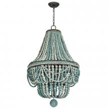 Regina Andrew CA 16-1083BL - Malibu Chandelier (Weathered Blue)