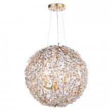 Regina Andrew CA 16-1184GL - Cheshire Chandelier Small (Gold Leaf)