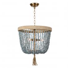 Regina Andrew CA 16-1222AQ - Milos Chandelier (Aqua)