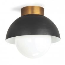 Regina Andrew CA 16-1356ORBNB - Regina Andrew Montreux Flush Mount (Oil Rubbed Bronze and Natural Brass)