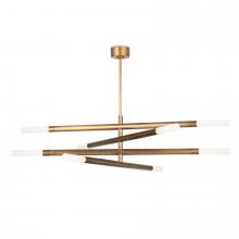 Regina Andrew CA 16-1363NB - Wick Chandelier (Natural Brass)