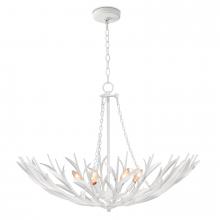 Regina Andrew CA 16-1420WT - River Reed Basin Chandelier (White)