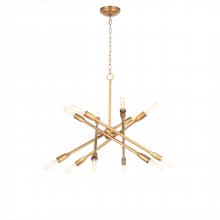 Regina Andrew CA 16-1428NB - Cobra Chandelier Small (Natural Brass)