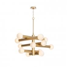 Regina Andrew CA 16-1444NB - Regina Andrew Dion Chandelier (Natural Brass)