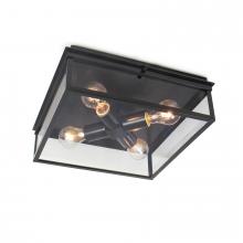 Regina Andrew CA 17-1011BLK - Regina Andrew Sydney Outdoor Flush Mount (Black)