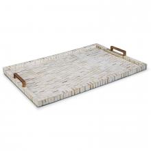 Regina Andrew CA 20-1039 - Multi-Tone Bone and Brass Tray