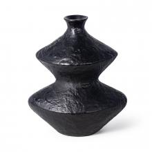 Regina Andrew CA 20-1444BLK - Poe Metal Vase (Black)