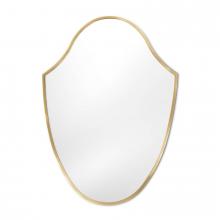 Regina Andrew CA 21-1120NB - Crest Mirror (Natural Brass)