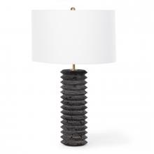 Regina Andrew CA 13-1586 - Noir Column Travertine Lamp