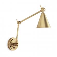 Regina Andrew CA 15-1115NB - Sal Task Sconce (Natural Brass)