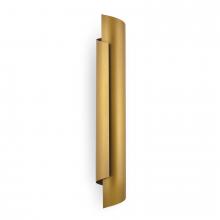 Regina Andrew CA 15-1214NB - Flute Sconce (Natural Brass)