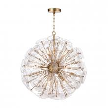 Regina Andrew CA 16-1243CLR - Poppy Glass Chandelier Small (Clear)