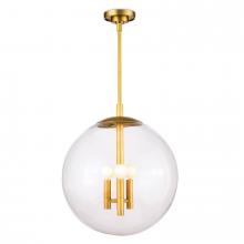 Regina Andrew CA 16-1247NB - Cafe Pendant Medium (Natural Brass)