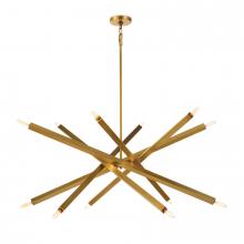 Regina Andrew CA 16-1289NB - Viper Chandelier (Natural Brass)