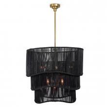 Regina Andrew CA 16-1402BLK - Nimes Chandelier (Black)