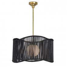 Regina Andrew CA 16-1403BLK - Nimes Drum Pendant