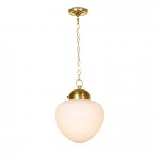 Regina Andrew CA 16-1436NB - Cole Glass Pendant (Natural Brass)