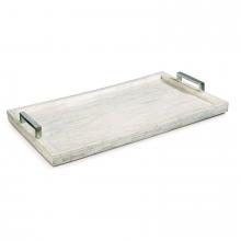 Regina Andrew CA 20-1040 - White Bone and Nickel Tray