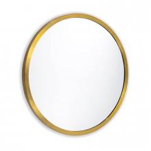 Regina Andrew CA 21-1132NB - Doris Round Mirror (Natural Brass)