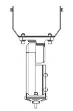 Magic Lite Ltd. FL-ADM-15/30 - Universal Mount Bracket for 15/30W Fixture