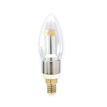 Gama Sonic CA C37WW10W - GS Solar LED Light Bulb C37 Warm White (2700K)